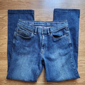 HILTL Jeans Mens Size 29x28 Blue Denim Straight Leg Mid Rise